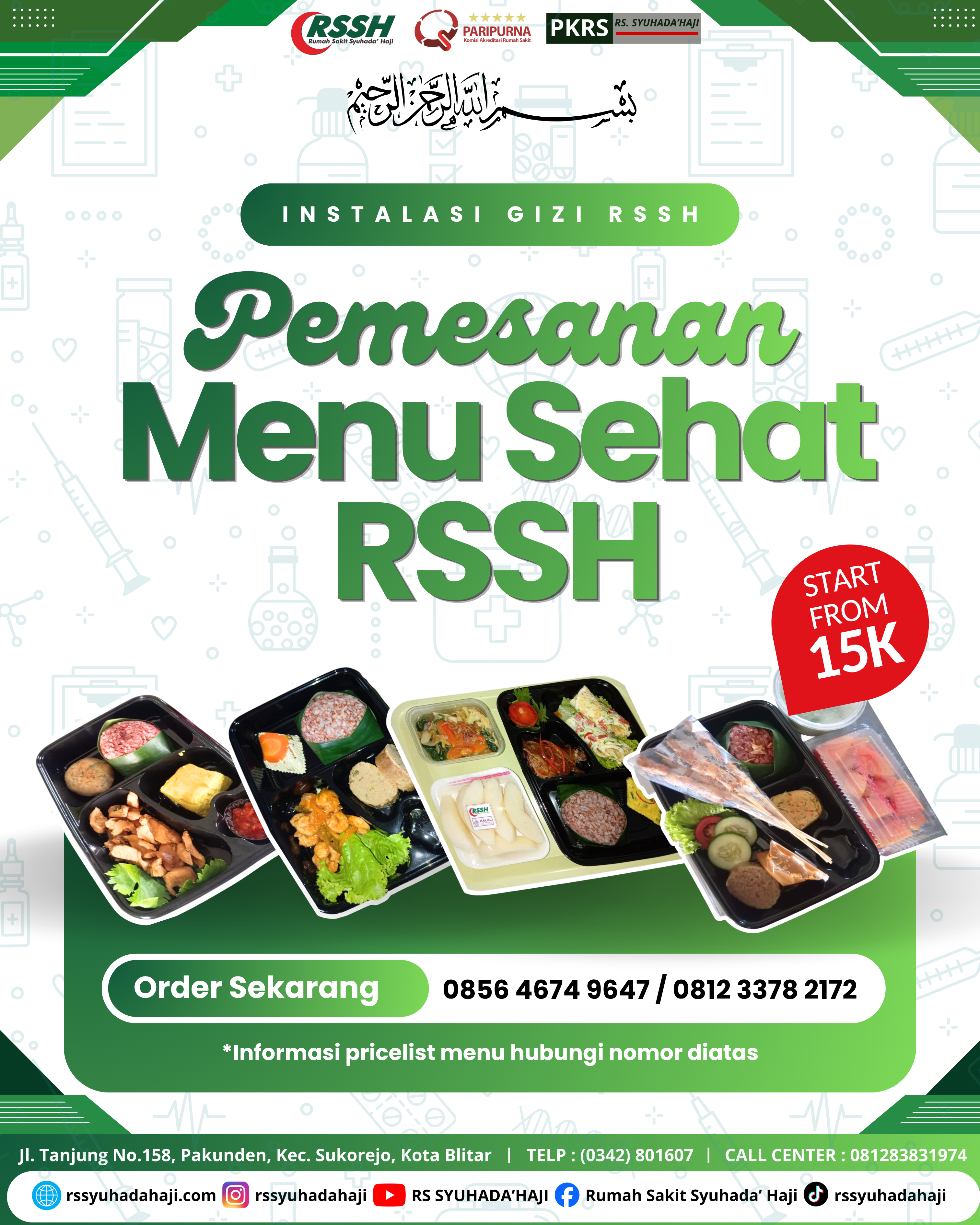Catering SEHAT RSSH